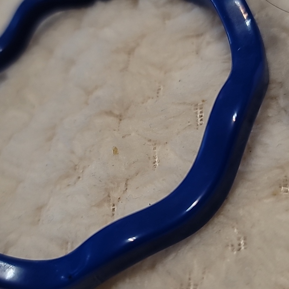 Blue Ripple Bangle (32) - Picture 2 of 3